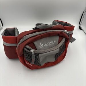 Outdoor Products Fanny Pack Waist Bag Double Water Bottle Holder Hiking Walking